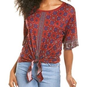 Sandro Lamaar Tie-front Top S